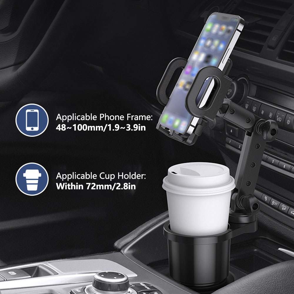 Mobile Tech Accessories - Auto bekerhouder expander mobiele telefoonhouder 360