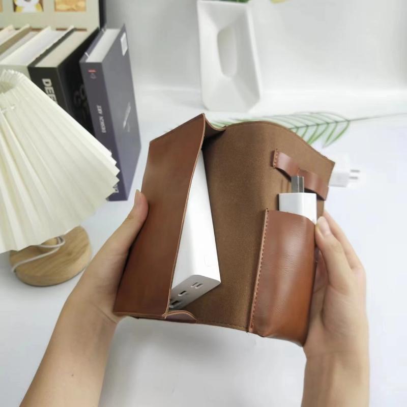 Tech Accessories Storage - 1PC PU-leer Organisator met meerdere compartimenten