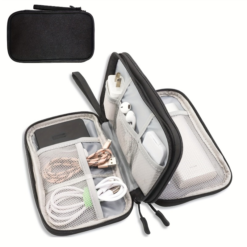 Tech Accessories Case - Reistas, opbergtas met meerdere vakken, geschikt