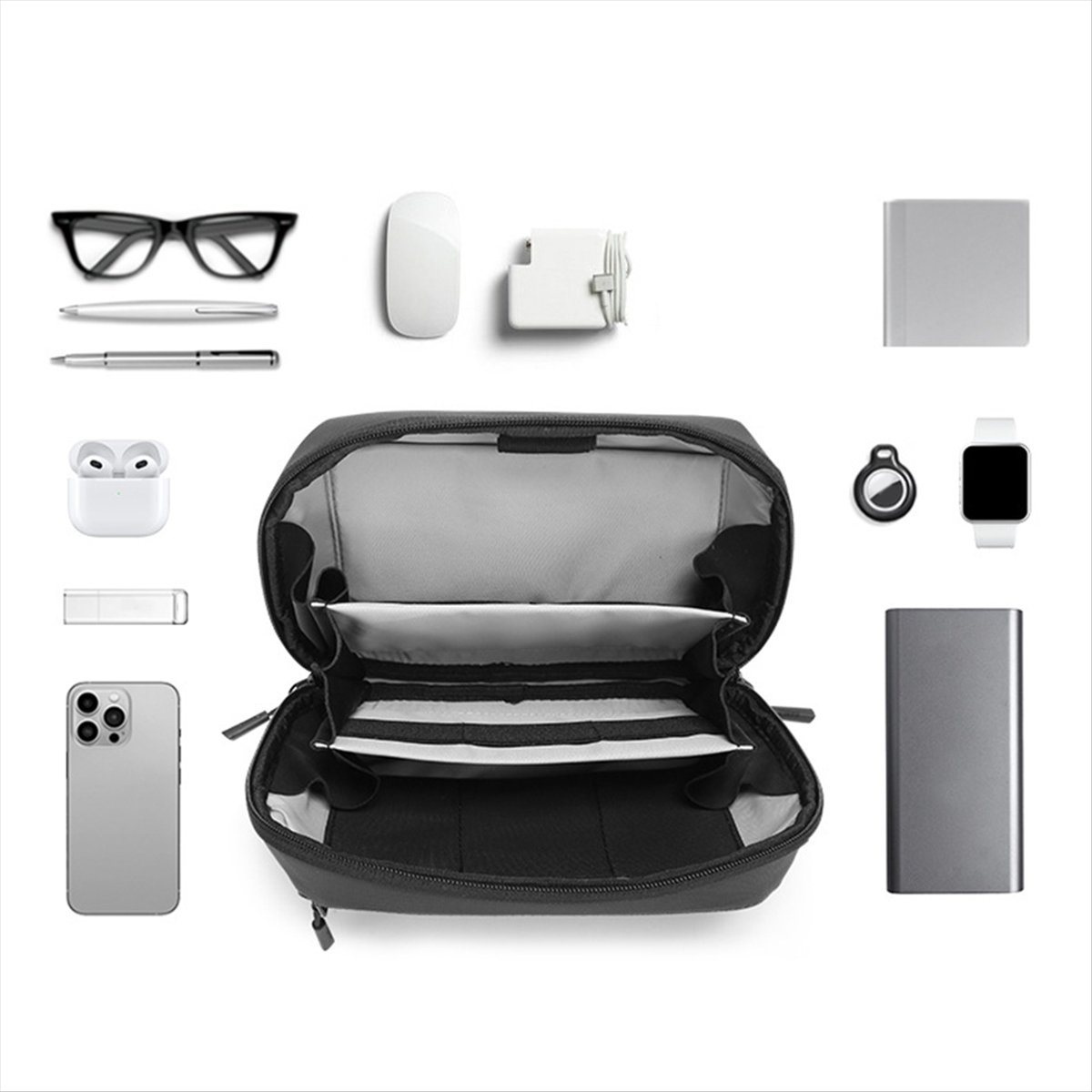 ☶ ❈ ＊ ♥ AC1579-Waterproof Tech - Tech Accessories Storage recensie en prijs